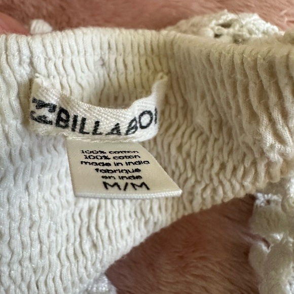 Billabong Crochet Bralette Top size M - Picture 5 of 5